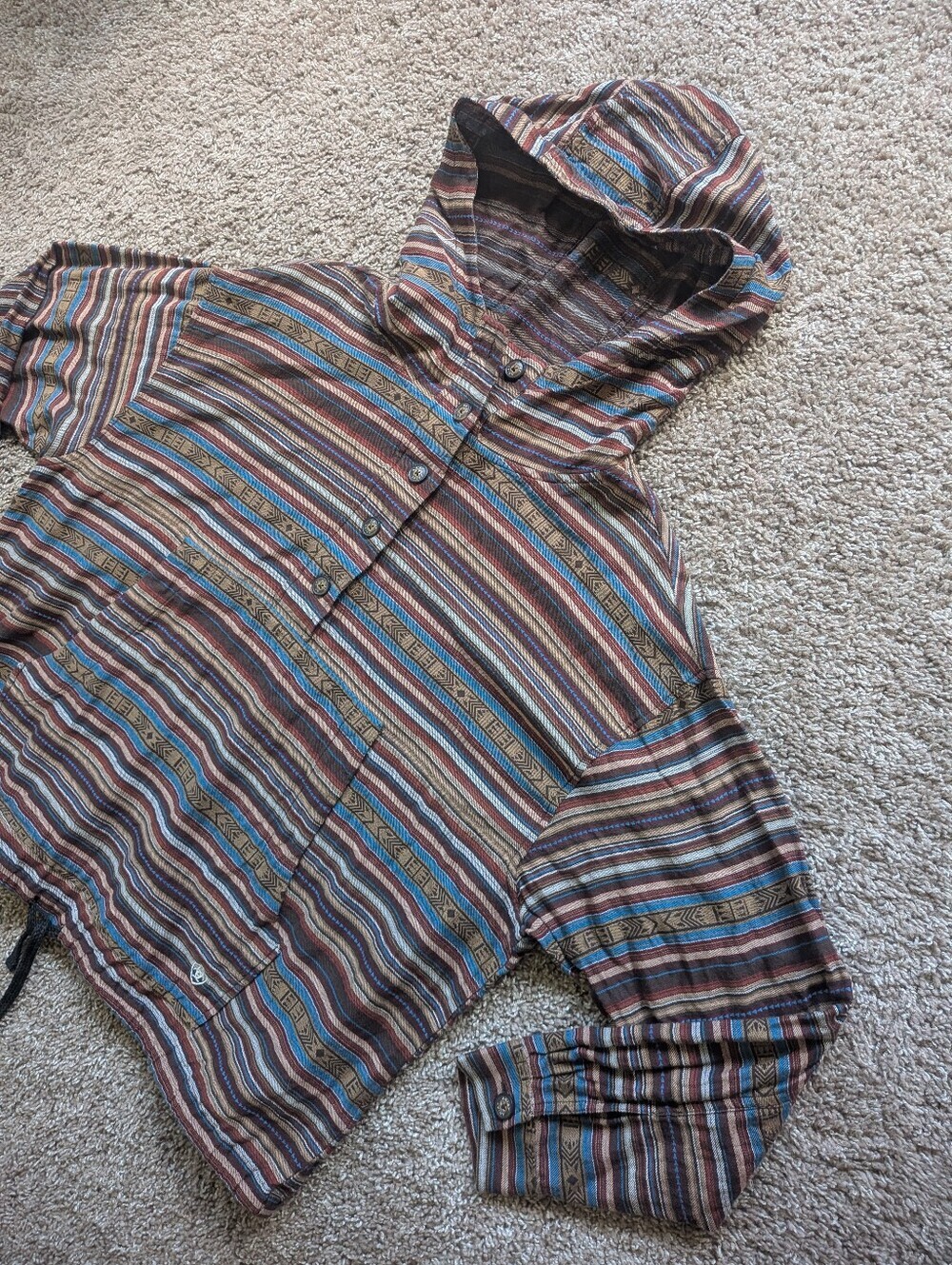 Ariat Southwestern Lightweight Hoodie Women's XL - Picture 2 of 12